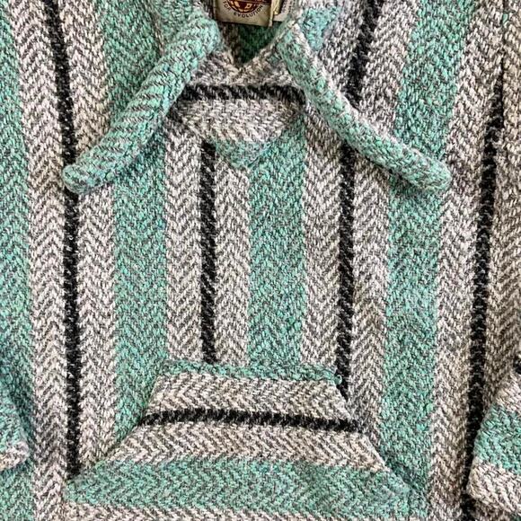 Earth Ragz Baja Festival Hoodie Beach Summer Vacation - Picture 3 of 3